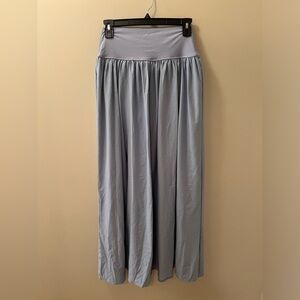 Halara Women's Light Blue Breezeful High-Waisted Maxi Skirt Size S NWT